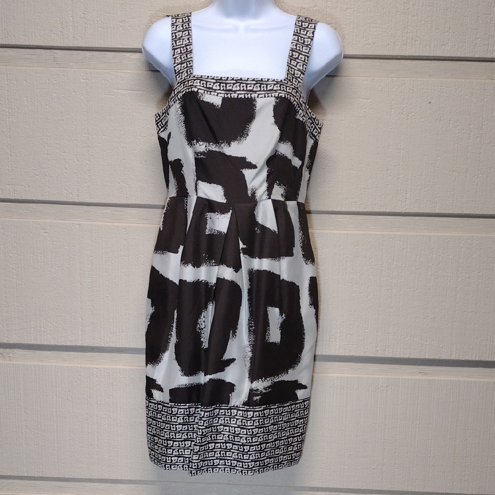 Silk Banana Republic tribal print dress 4